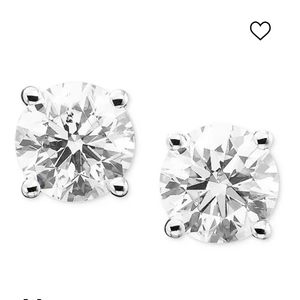 .50ct diamond studs in 14k WG